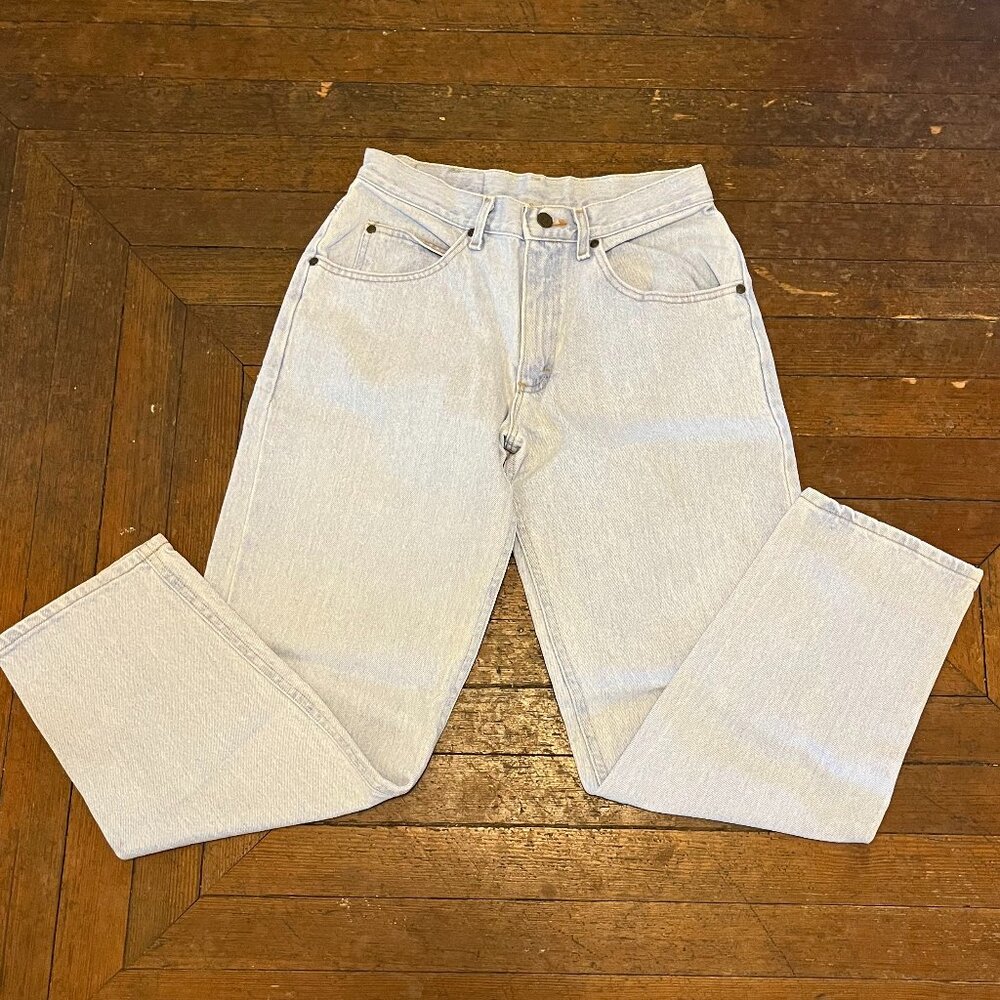 Denim Riders Women’s White Wash Jeans 30x30 100% Cotton - Picture 4 of 5